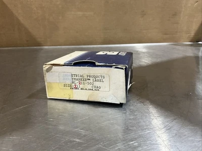 Brady WML-711-502 Wire Marking Labels NOS SURPLUS - Image 1 of 2