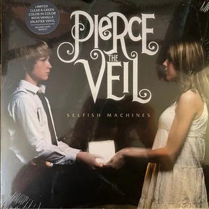 Pierce The Veil Selfish Machines Vinyl CLEAR WHITE SPLATTER Newbury Comics 1000 - Picture 1 of 8
