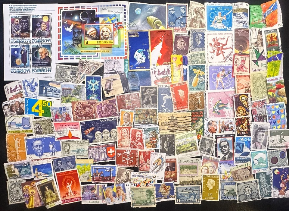 Estampillas mundiales de calidad diferente B560, 100+ Foto 1 de 1