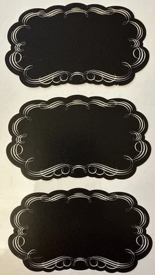 CHALKBOARD LABEL Stickers (3pc)Recollections•Journal •Kitchen•Spices•Card Making - Image 1 of 4