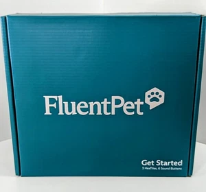 Fluent Pet Starter Kit Training Pad Teaches Dogs To Communicate 6 Buttons NEW - Picture 1 of 2