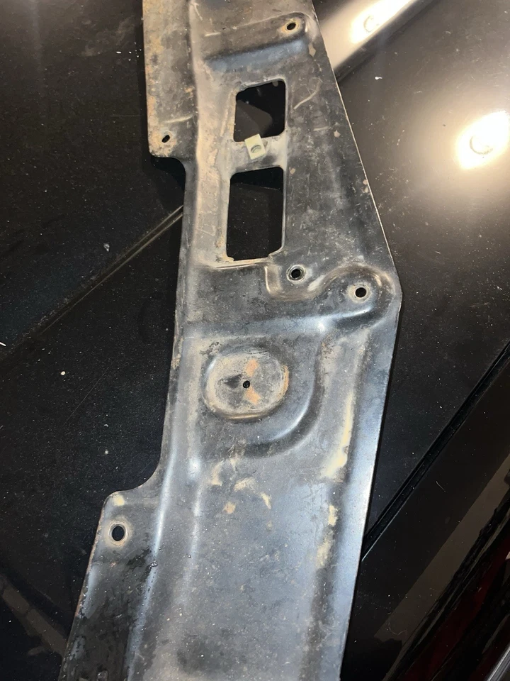 1977 1978 1979 PONTIAC BONNEVILLE RADIATOR FILLER GRILL SUPPORT PANEL OEM USED - Image 1 of 4
