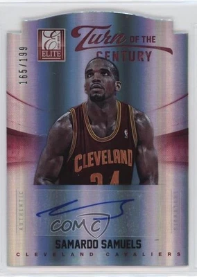 2012-13 Elite Turn of the Century Die-Cut Auto /199 Samardo Samuels #96 Auto - Image 1 of 2