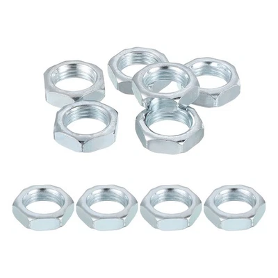 10Stk M16x1.5x8mm Sechskantmuttern 22mm Blau/Weiß - Bild 1 von 4