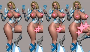 Digital Dark Pin-Ups NSFW Figure: Emma Frost FUTA – Resin, Multi-Scale 1/6–1/24 - Picture 1 of 5