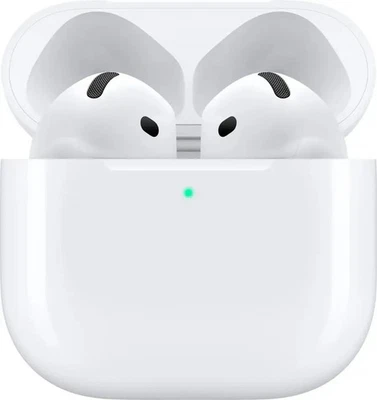 Apple AirPods 4 with USB-C Charging Case 4th Gen White - MXP63LL/A - Image 1 of 2