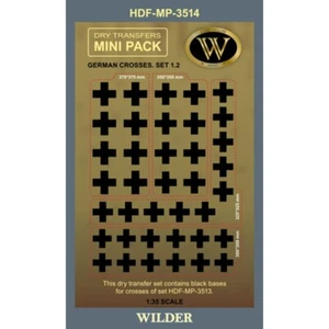 ADAM WILDER TRASFERIBILI GERMAN CROSSES WWII SET. 1.2 1:35 MP3514 - Imagen 1 de 1