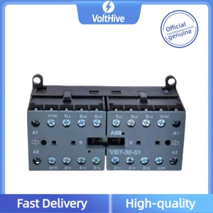 1PCS New ABB VB7-30-01-80 Mini Reversing Contactor 220-240V AC 3P Fast Delivery - Picture 1 of 2