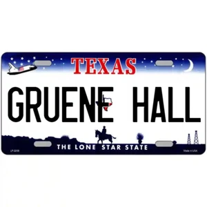 Gruene Hall Texas Metal Sign - Picture 1 of 1