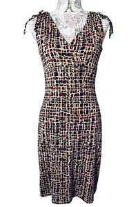 Byer Too! Vintage Y2K Babydoll Dress Ruched Shoulder Ties Fairy Grunge Size M - Picture 1 of 7