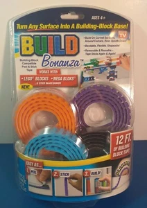Build Bonanza Peel And Stick Tape Orange, Purple Blue & Black - Picture 1 of 7
