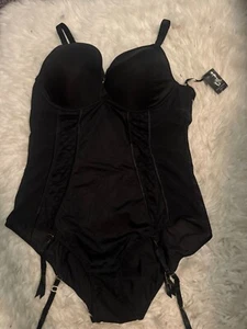 Body intero Ashley Graham Lingerie nuovo con etichette taglie forti 2X - Foto 1 di 7