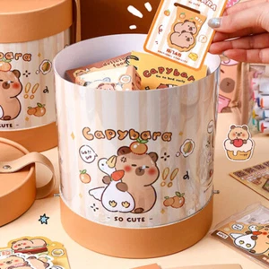 1Set Large Capacity Gift Box Capybara Stationery Set Portable Student Prize G SN - Picture 1 of 12