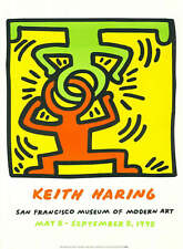 Keith Haring - San Francisco Museum of Modern Art Original Vintage Poster
