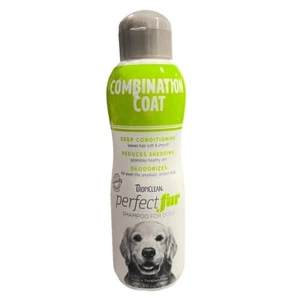 TropiClean Perfect Fur Dog Shampoo With A Combination 16 Oz - Picture 1 of 1