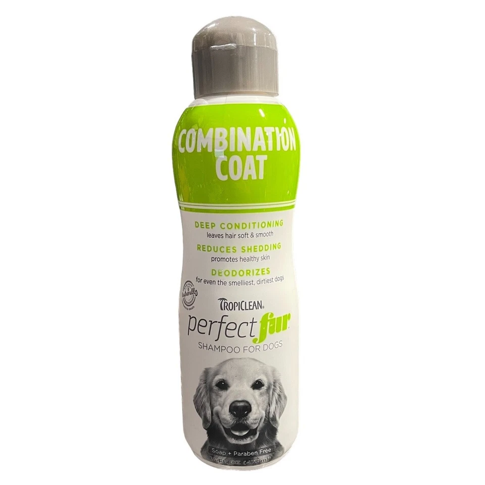 TropiClean Perfect Fur Dog Shampoo With A Combination 16 Oz - Image 1 of 1
