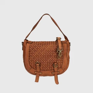 Tasche Vintage Gewaschen Leder Schultertasche Paul.hide Maia Made Italy Eilyn - Picture 1 of 13
