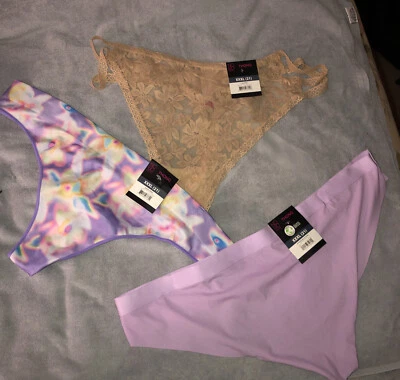 3 Пары без границ полосатые стринги трусики размер XXXL 21 ассортимент мульти clrs - Изображение 1 из 3