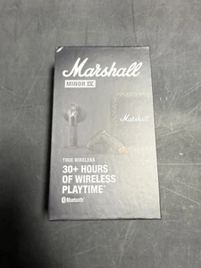 Marshall Minor IV True Wireless Headphone, Black New!!! - Imagen 1 de 1