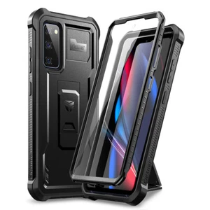 Dexnor Full Body Shockproof Case for Samsung Galaxy S20 FE Built-in Kickstand - Picture 1 of 73