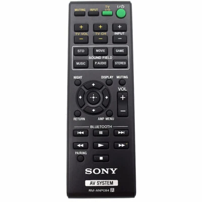Sony Sound Bar Remote Control For SA-CT260 SA-WCT260 SA-CT260H HT-CT260H - Image 1 of 3