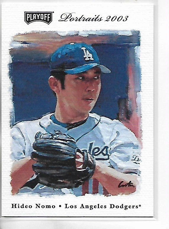 2003 Playoff Portraits Hideo Nomo Card #17 - Image 1 of 1