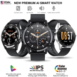 Reloj inteligente para mujeres y hombres monitor de frecuencia cardíaca rastreador de sueño para iPhone Android - Imagen 1 de 9