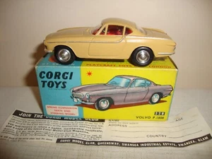 CORGI TOYS 228 VOLVO P.1800 - OTTIMO in SCATOLA ORIGINALE - Foto 1 di 12