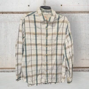 Tommy Bahama Relax Mens Large Plaid Flannel Shirt Multicolor Midweight Outdoor - Picture 1 of 4
