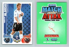 Marcos Alonso #96 - Match Attax Premier League 2010-11 Topps TCG Card
