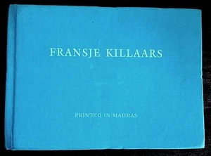 SIGNED NUMBERED BY FRANSJE KILLAARS "Printed in Madras" 1994 ARTIST'S BOOK DUTCH - Picture 1 of 12