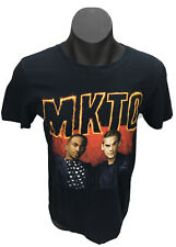 MKTO  Malcolm Kelley & Tony Oller 2014 Aust Tour T Shirt Size S Womens Black
