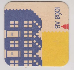 Bierdeckel / Beercoaster / Bierviltje Postcode 1977 1-6 - Imagen 1 de 3