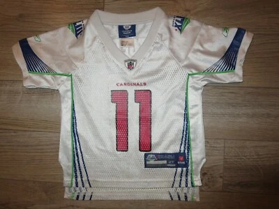 Camiseta Larry Fitzgerald #11 Arizona Cardinals NFL Super Bowl Rbk Niño Bebé 2T Foto 1 de 3