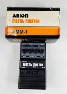 Arion Metal Master SMM-1 Effektpedal für Gitarre Neu aus altem Lagerbestand - Bild 1 von 5