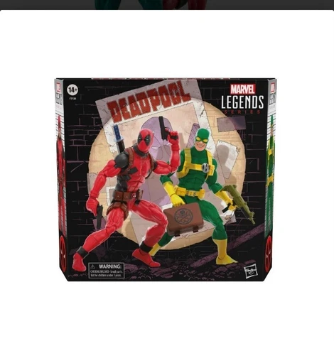 QR code for: SDCC 2023 HASBRO MARVEL LEGENDS DEADPOOL & BOB AGENT OF HYDRA Cover