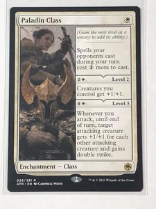 MTG TCG - Paladin Class 029/281 AFR - NM (Free Shipping $5+) - Picture 1 of 2