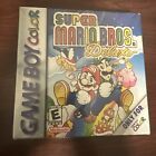 Super Mario Bros. Deluxe (Nintendo Game Boy Color, 1999) COUTURE H SCELLÉE EN USINE