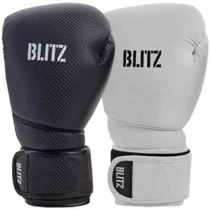 Blitz Carbon Boxing Gloves Muay Thai Mens Sparring Fight - Picture 1 of 9