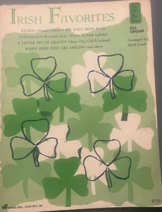 Favoritos irlandeses, arreglados por Mark Laub - todo órgano - Imagen 1 de 4