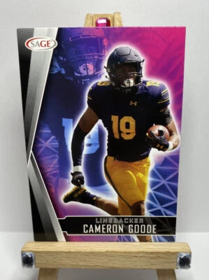 CAMERON GOODE 2022 Sage Hit Premier Draft Rookie RC #177 Cal - Image 1 of 4