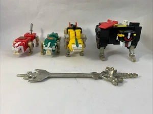 Voltron Master Motorized Lion Force Incomplete 1984 Vintage Golion 8in Repair - Picture 1 of 24