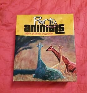 2004 Ceaco Party Animals GIRAFFES 550 Piece Puzzle - NEW IN BOX