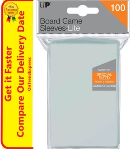 Ultra PRO '7 Wonders' Board Game LITE Card Sleeves Clear Size 65 x 100mm 100ct - Bild 1 von 6