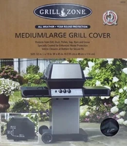 BBQ GRILL ZONE COVER WEATHER & TEAR RESISTANT 60" For Weber Large Tall Outdoor - Picture 1 of 3