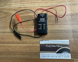 New Ford Fairlane ZA ZB ZC ZD ZF ZG ZH LTD P5 P6 Dash Gauge Tester Oil Temp Fuel - Picture 1 of 2