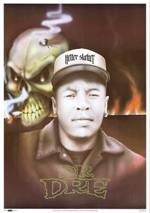 Vintage 1994 Dr Dre Helter Skelter Poster 35 x 25 England selten - Bild 1 von 6