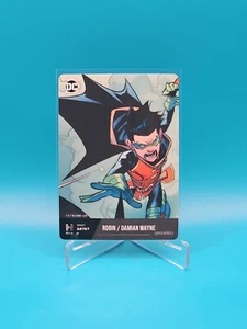 Robin/ Damian Wayne DC Hybrid Trading Card 2022 Chapter 2 physical copy only - Picture 1 of 2
