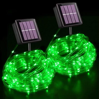 2X LED Solar Powered String Light Garden Path Yard Decor Lamp Outdoor Waterproof - Image 1 of 4