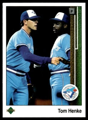 1989 Upper Deck #264 Tom Henke Toronto Blue Jays - Image 1 of 2